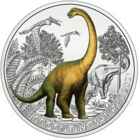 AUSTRIA 3 EURO 2021/4 - Argentinosaurus
