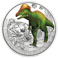 AUSTRIA 3 EURO 2022 - Pachycephalosaurus