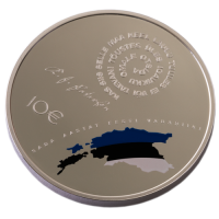 ESTONIA  2018-2 - 10 EURO - 100 YEARS REPUBLIC OF ESTONIA 