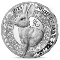 France 10 euro 2022 - Year of the Rabbit - Silver