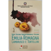 ITALY 5 EURO 2021 - Emilia-Romagna - Lambrusco and Tortellini
