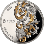 LATVIA SILVER COINS 