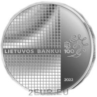 LITHUANIA 1.5 EURO 2022 - 100th anniversary of the Bank of Lithuania