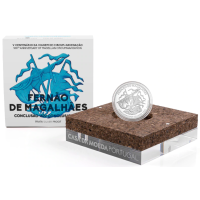 PORTUGAL 7.5 EURO 2022 - 500th Anniversary of the First Circumnavigation of Earth by Magellan - Elcano 1522 - SILVER