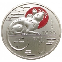 SAN MARINO 10 EURO 2022 - Chinese Lunar Calendar - "Rat"