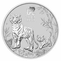 AUSTRALIA 2 DOLLAR 2022 - Lunar Year of the Tiger