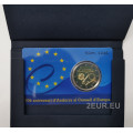 Andorra 2 euro tõend 2014 - 20 aastat Euroopa Nõukogus