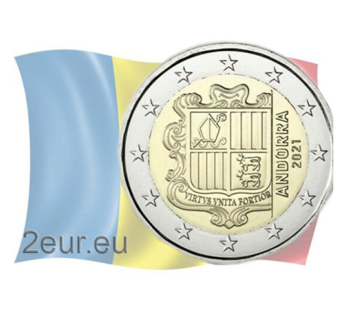 Andorra 2€ UNC 2021 - Vapp