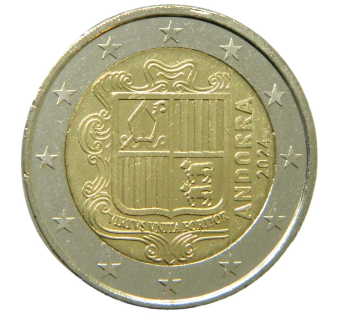 Andorra 2€ UNC 2024 - Vapp