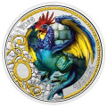 Австрия 3 euro 2026 - Мифические существа - Василиск
