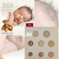 Austria Euromüntide komplekt BU 2018 - BEEBIMÜNTI KOMPLEKTID