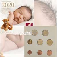 Austria Euro coin set BU 2020 - BABY COIN SETS