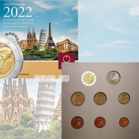 Austria Euro coin set BU 2022 - 35 years of the Erasmus program