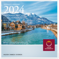 Austria Euro coin set BU 2024 - Bad Ischl – the cultural capital of Europe