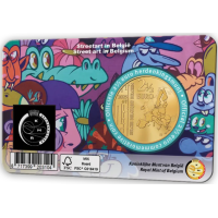 Belgium 2,5 euro BU 2025 - Street art in Belgium - FR
