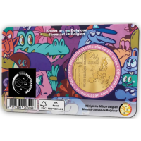 Belgium 2,5 euro BU 2025 - Street art in Belgium - NL