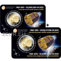  Belgia 2 eurot BU 2018 – Euroopa satelliit ESRO 2B - NL+FR