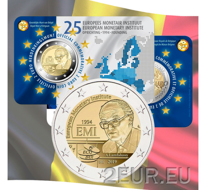 Belgia 2 euro BU 2019 – Euroopa Rahainstituudi 25. aastapäev - NL 