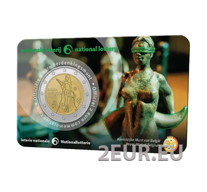 Belgia 2 euro BU 2025 – Belgia riiklik loterii – NL