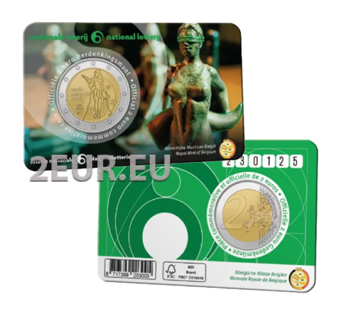 Belgia 2 euro BU 2025 – Belgia riiklik loterii – FR+NL