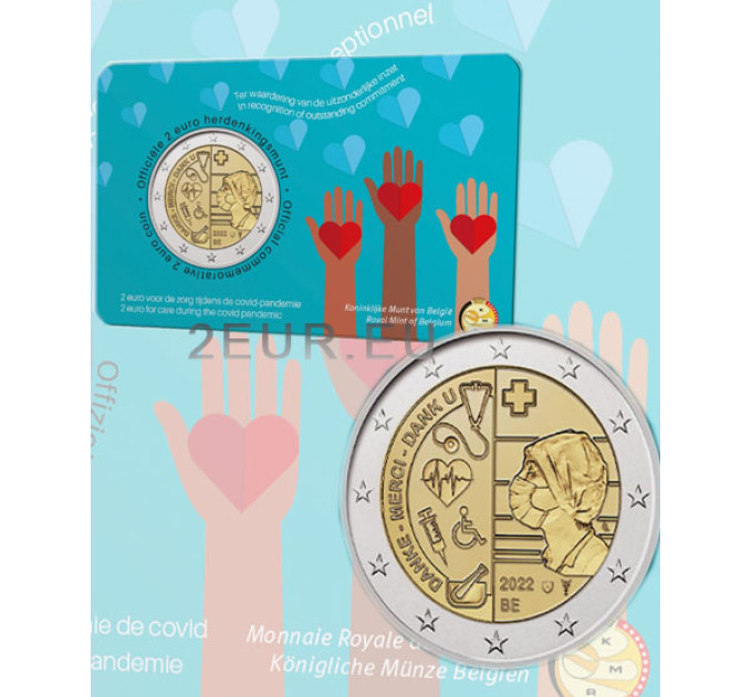 Belgium 2 euro BU 2022 - Healthcare during the covid-pandemic - NL