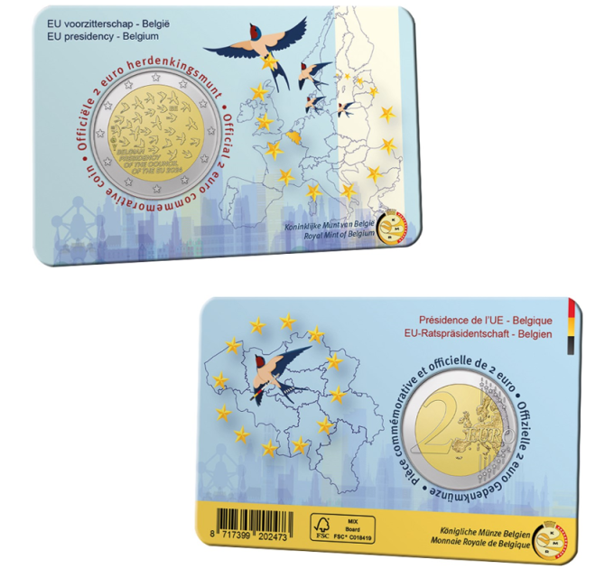 Belgia 2 euro BU 2024 – EL eesistumine – NL