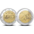Бельгия 2 евро UNC 2026 - 100 лет NMBS