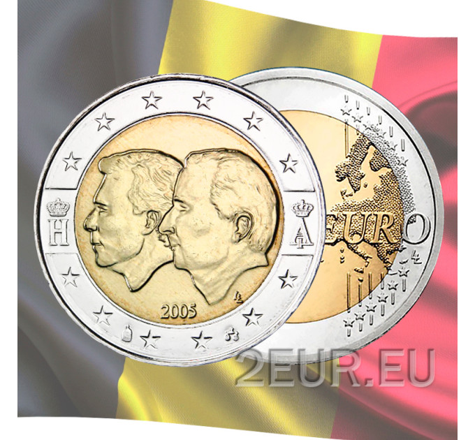 Belgia 2 euro UNC 2005 - Majandusliit Belgia