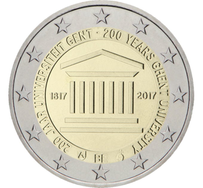 Belgium 2 euro UNC 2017-2 - 200 Years Ghent University 