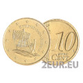 Küpros 10 senti UNC 2020