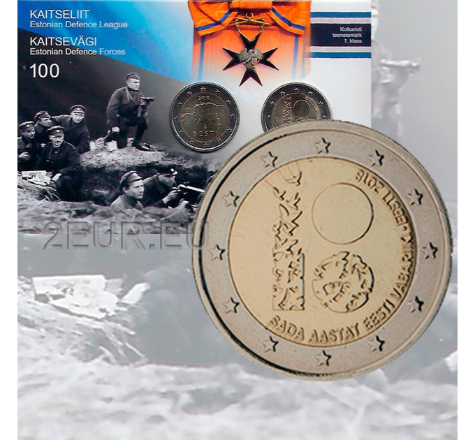Eesti 2 eurot BU 2018 - Vabadussõda 1918-1920 