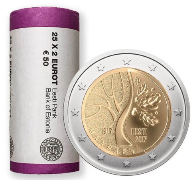 EESTI 2 EURO TROPS 2017 - Eesti iseseisvuse tee