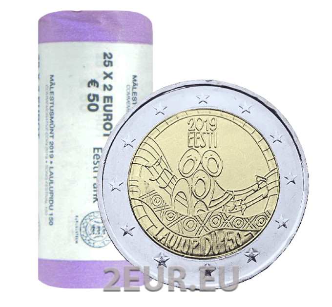 EESTI 2 EURO TROPS 2019 - Esimese Eesti laulupeo 150. aastapäev