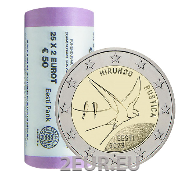 EESTI 2 EURO TROPS 2023 - Rahvuslind – suitsupääsuke