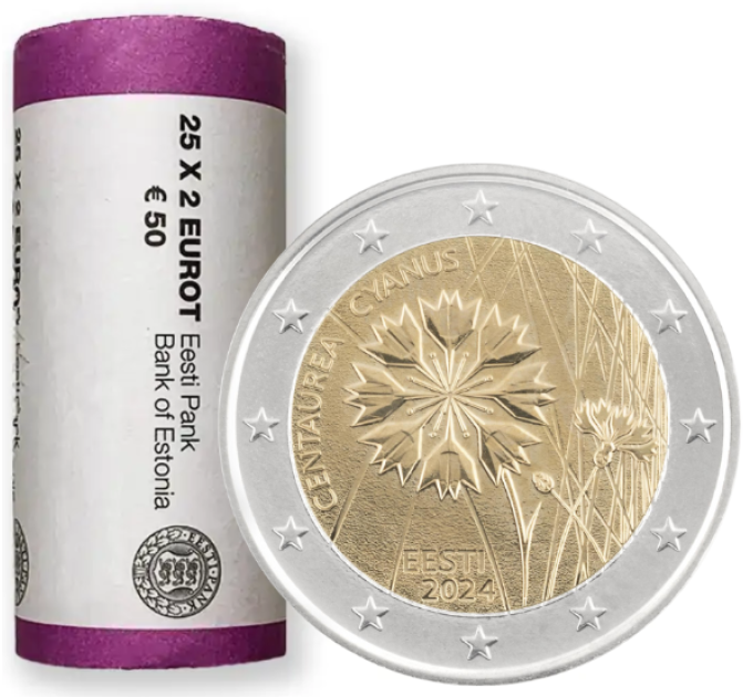EESTI 2 EURO TROPS 2024 - Rukkilill