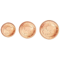 Eesti 1,2,5 Cent UNC 2017