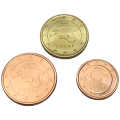 Eesti 1,5,10 Cent UNC 2022