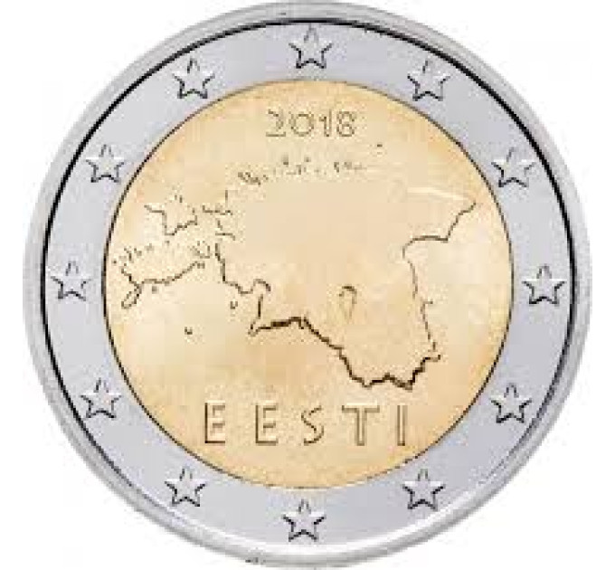 Eesti 2 eurot UNC 2018