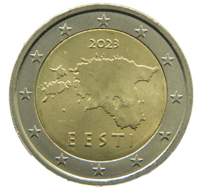 Eesti 2 eurot UNC 2023