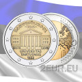 Eesti 2 eurot UNC 2019/2 - Tartu Ülikooli eesti keele 100. aastapäev