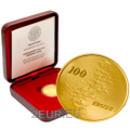 Eesti 100 Kroon kuldmünt Proof 2010 - EESTI RAHVAS