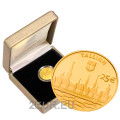 Eesti 25-eurone kuldmünt Proof 2017 - Hansalinn Tallinn
