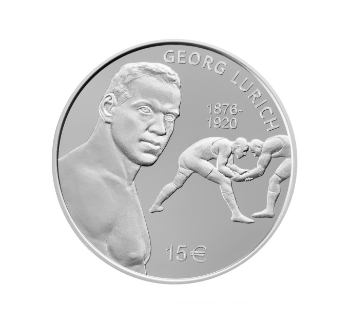 Estonia 15 euro silver coin Proof 2026 - Georg Lurich