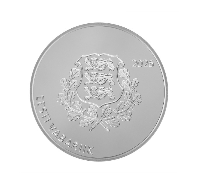 Estonia 15 euro silver coin Proof 2026 - Georg Lurich