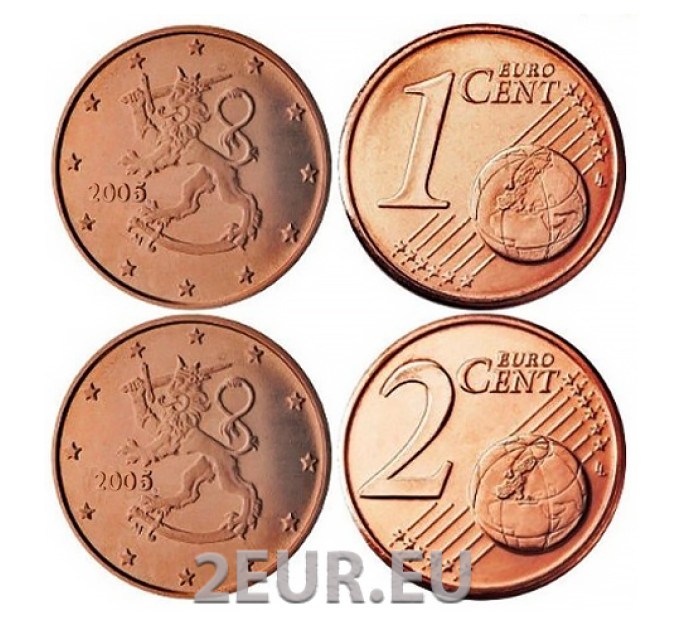 Soome 1,2 Cent UNC 2005