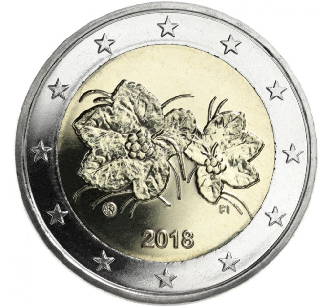Soome 2 eurot UNC 2018