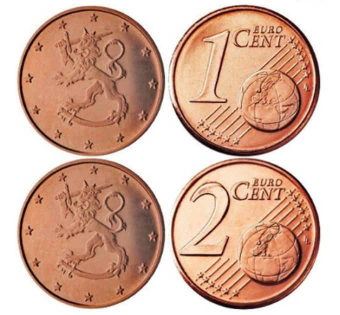 Soome 1,2 Cent UNC 2011