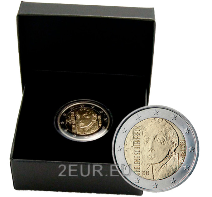 Soome 2 eurot proof 2012 – Helene Schjerfbecki 150. sünniaastapäev 