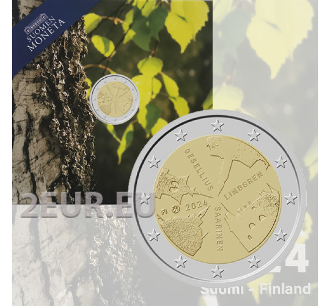 Soome 2 eurot Proof 2024 - Soome arhitektuur
