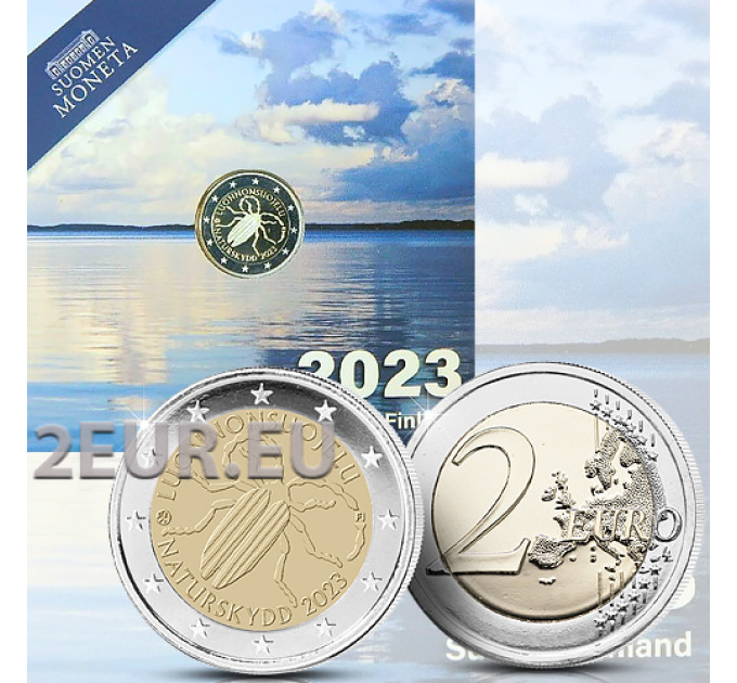 Finland 2 euro proof 2023 - Finland's First Nature Conservation Act  